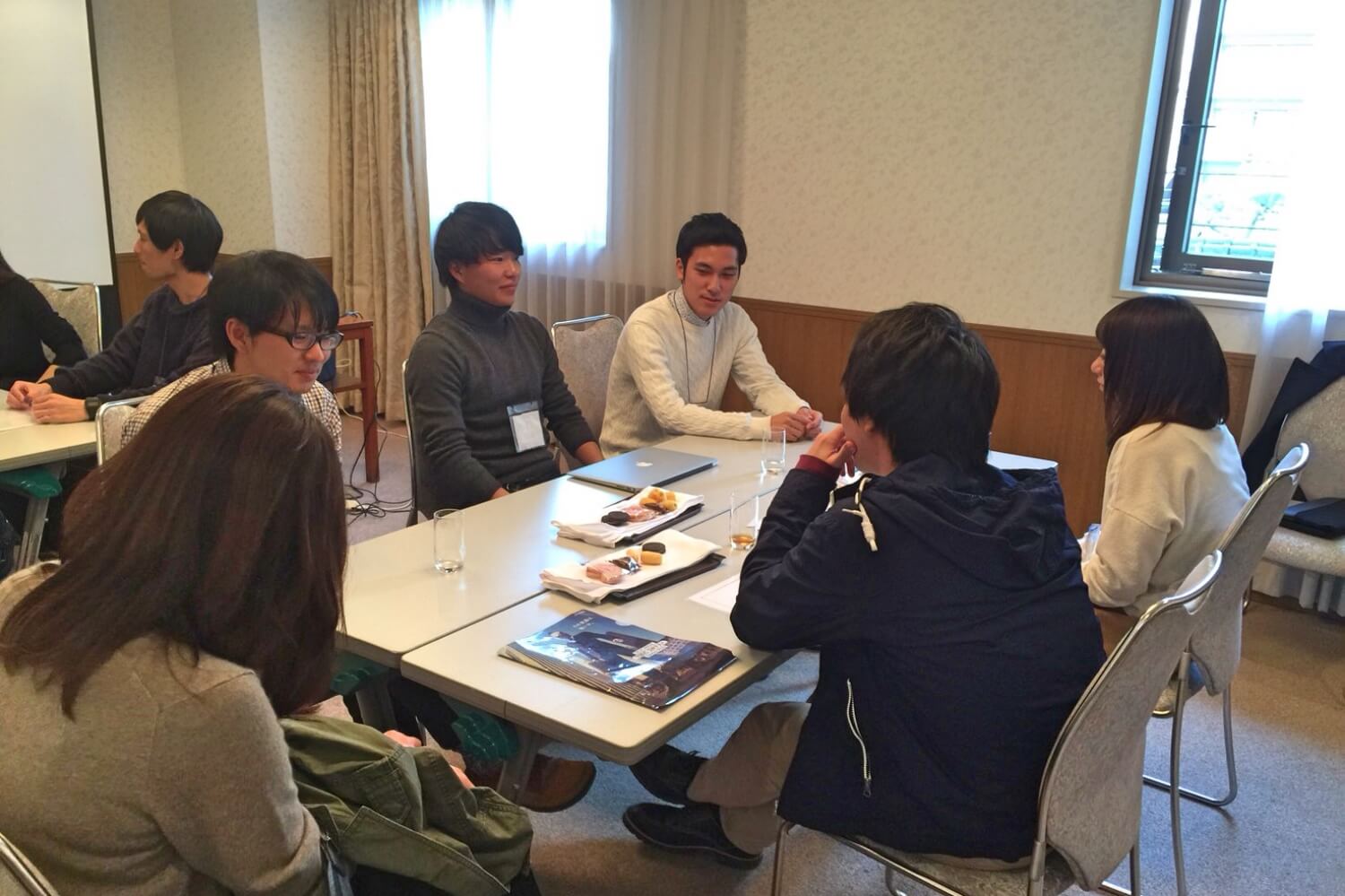 就活説明会の様子